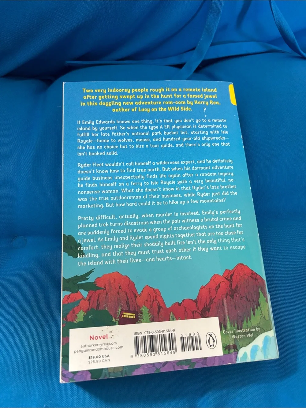 The Jewel Of The ISLE By Kerry Rea Soft Cover NWOTS Discarded Library Book